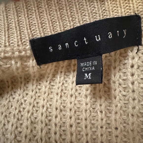 Sanctuary/ Anthropologie Cold Shoulder Sweater Size Medium. - Picture 11 of 14